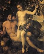 Frans Floris de Vriendt Adam and Eve oil painting reproduction